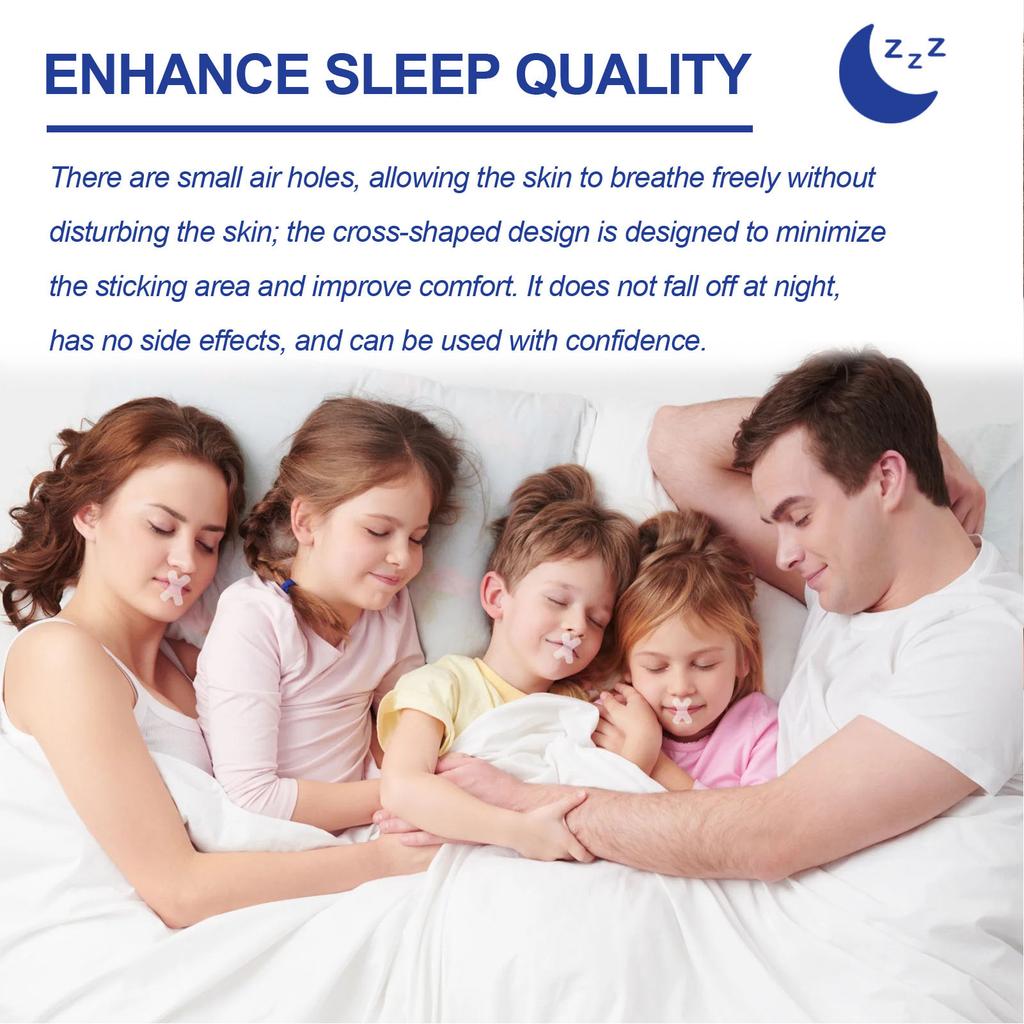 240pcs Mouth Sleep Tape Reduce Snoring Avoid Mouth Breathing Mouth Strips for Night Use