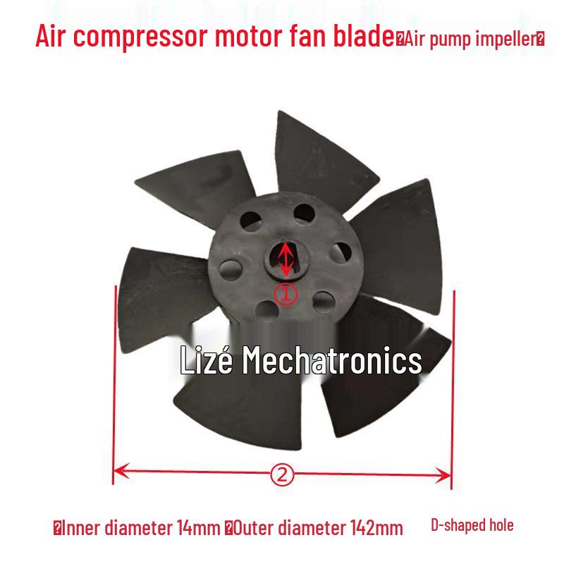 Pás de Ventilador para Motor Monofásico para Bombas de Água Wenbao e Haicheng - Autoescorvantes e Várias Pás de Ventilador para Bomba.