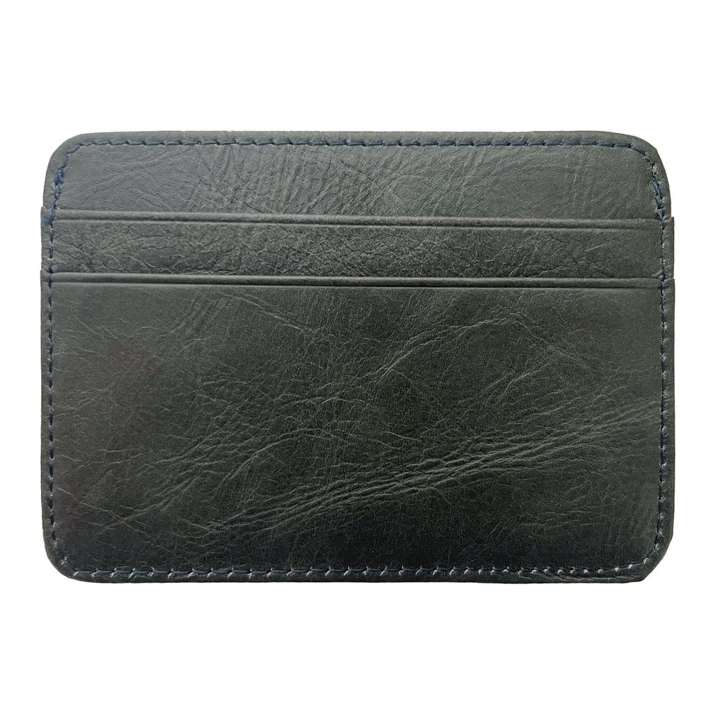 Cow Leather Men's Card Bag Coin Purse Slim Credit Card Holder Wallet For Men and Women ID Card Pocket