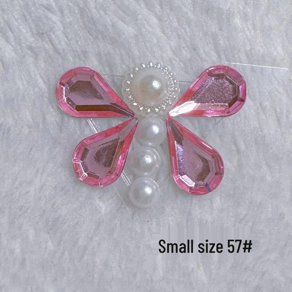 Children's Floral Face Stickers with Crystal Diamonds & Tassels for Ancient Style Makeup