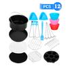 7 Inch Air Fryer Accessories Kit Replacement for Cosori  Ninja  Phollips  Gowise and Most Brands Air Fryer 12pcs set