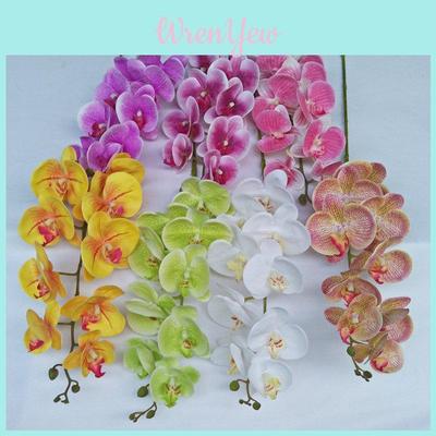 Künstliche Phalaenopsis-Orchidee 3D-gedruckt Realistisch Mehrstielig Für Heim- Hochzeitsdeko