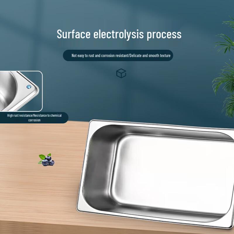 201 Stainless Steel Commercial Buffet Food Pan