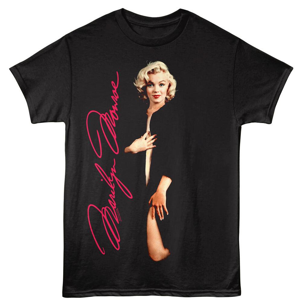 Marilyn Monroe Sensually Exposed Open Robe Photo Men T Shirt XL