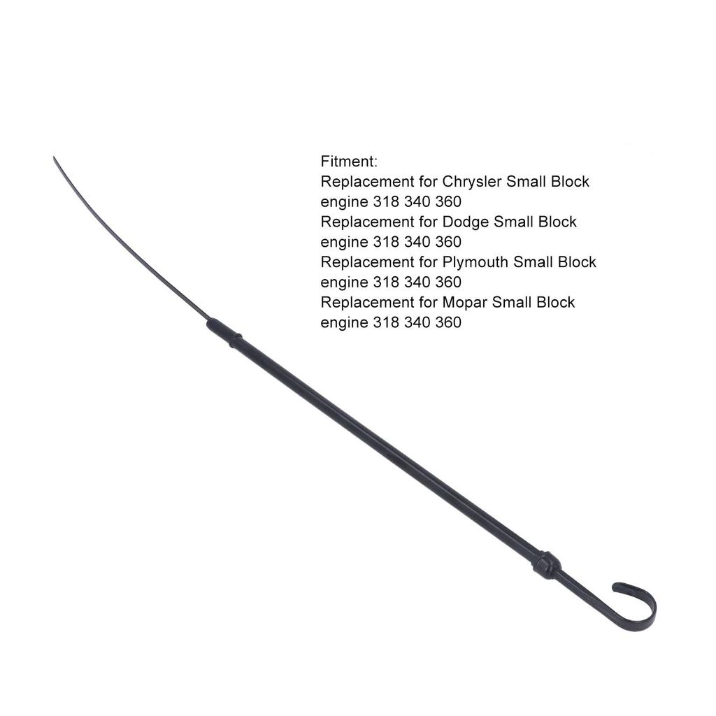 Engine Oil Dipstick Tube 12 in Stainless Steel Fluid Oil   Dipstick Tool Replacement for   318 340 360 Engine