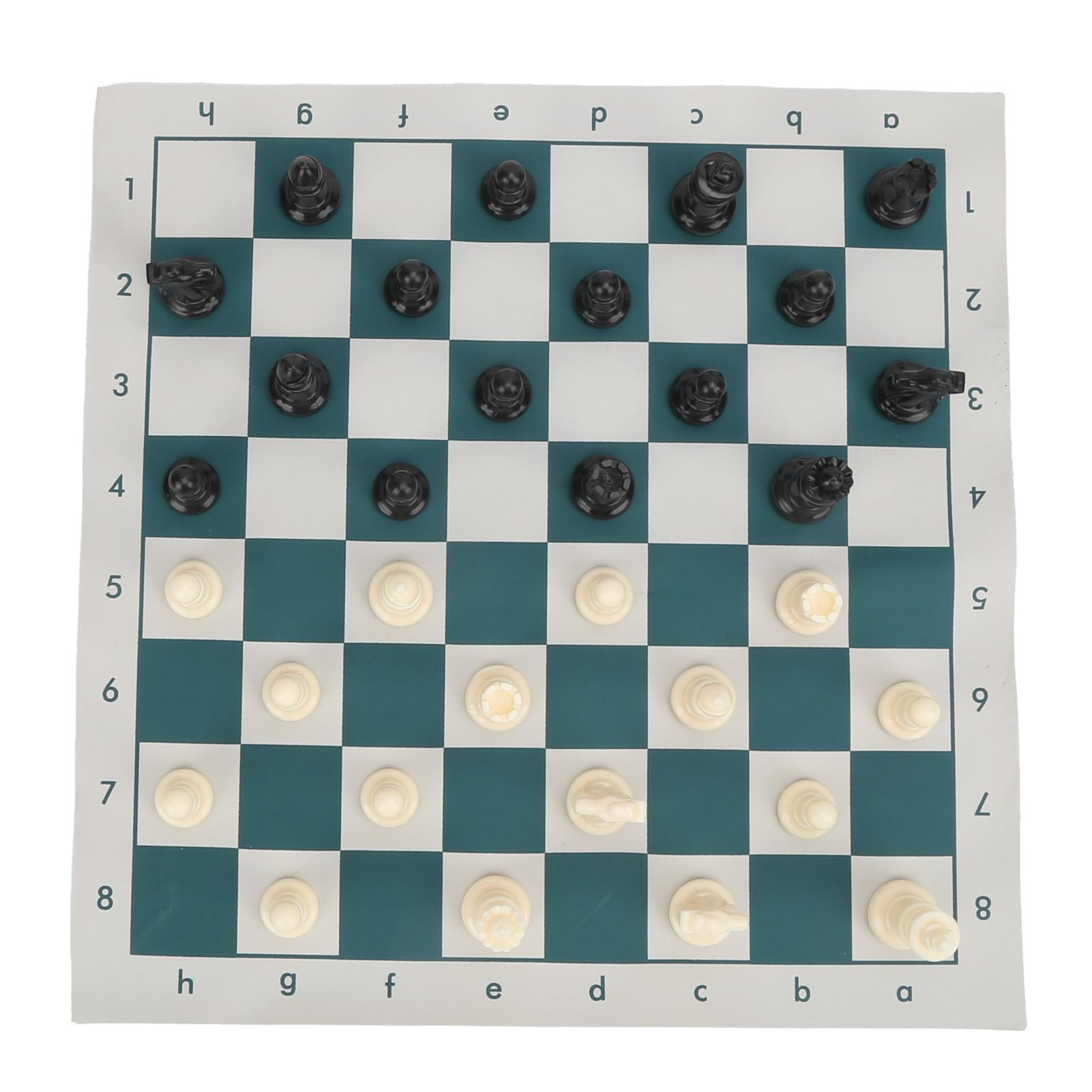 

Международный стандартный набор шахмат для соревнований, большой пластиковый набор шахмат с шахматной доской