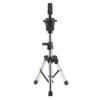 20" Hair Practice Training Hairdressing Weaving Doll Head+Tripod
