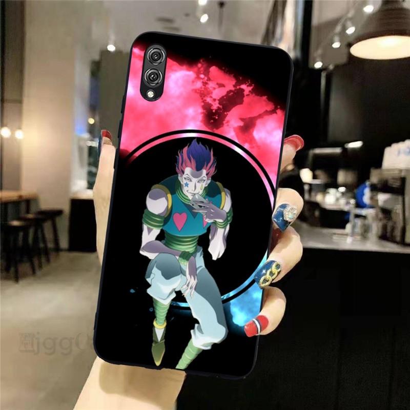 Pouzdro na telefon HUNTER X Hisoka Morow pro Honor 70 50 20 7S X9 X8 X7 Magic 4 3 Pro měkký černý kryt telefonu