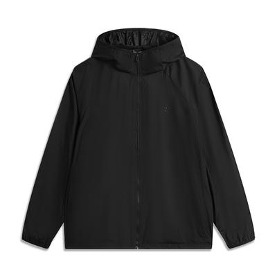 Sports Trend Series Solid Color Zipper Versatile Loose Hooded Windbreaker Men Outerwear AFDV869-3