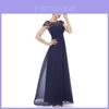 Elegant Women Lace Maxi Dress For Prom And Evening Parties With Slim Fit Design