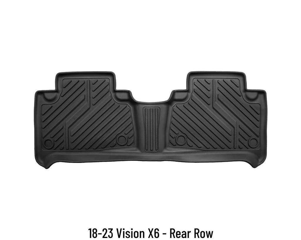 Vision X6 3D High Edge TPE Floor Mats (2018-2023) - Eco-friendly Interior Protection