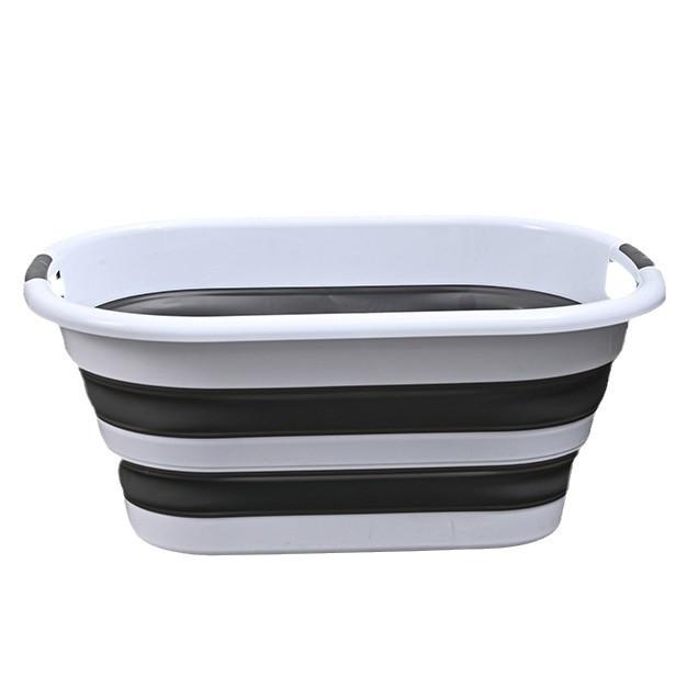40L Outdoor Laundry & 26L Folding Storage Basin for Dirty Clothes