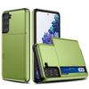 SGP Compatible Card Slot Phone Case Galaxy S21 Ultra Shockproof Soft TPU Cover With Built-in Storage Compartment