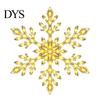 Easy Install Christmas Wall Art LED Snowflake Stickers, Lighted Decor, Self-Adhesive Non Marking Festive Window Stickers Winter with Remote