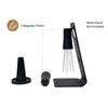 MiiCoffee WDT Espresso Dispersion Tool, Magnetic Coffee Stirrer with 0.4mm 9 Mounting Pins and 9 Extra Needles, Espresso Coffee Stirring Tool with