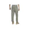 Nike SS24 Logo Embroidered Straight Leg Woven Casual Pants Men Bottoms Gray-Green FN2451-053