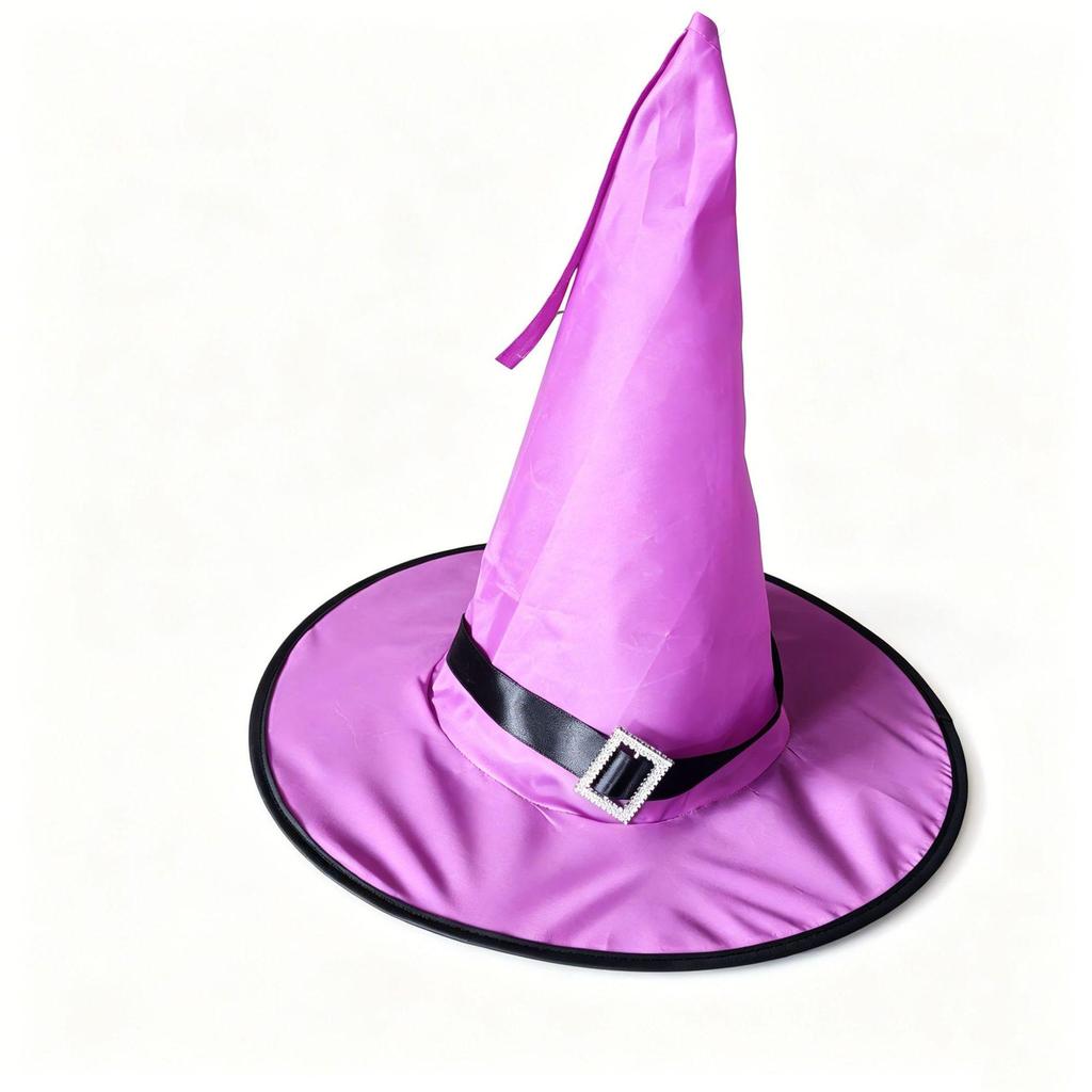 LED Light-up Witch Hat - Halloween Ghost Festival Decoration Prop
