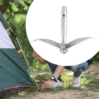 Ground Anchor for High Wind Practical Premium Portable Tent Stake Heavy Duty Swing Planting Shed