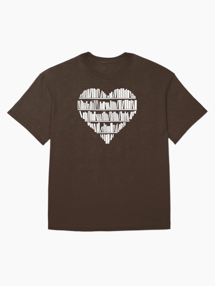 Worms Book Lover Oversized T-Shirt
