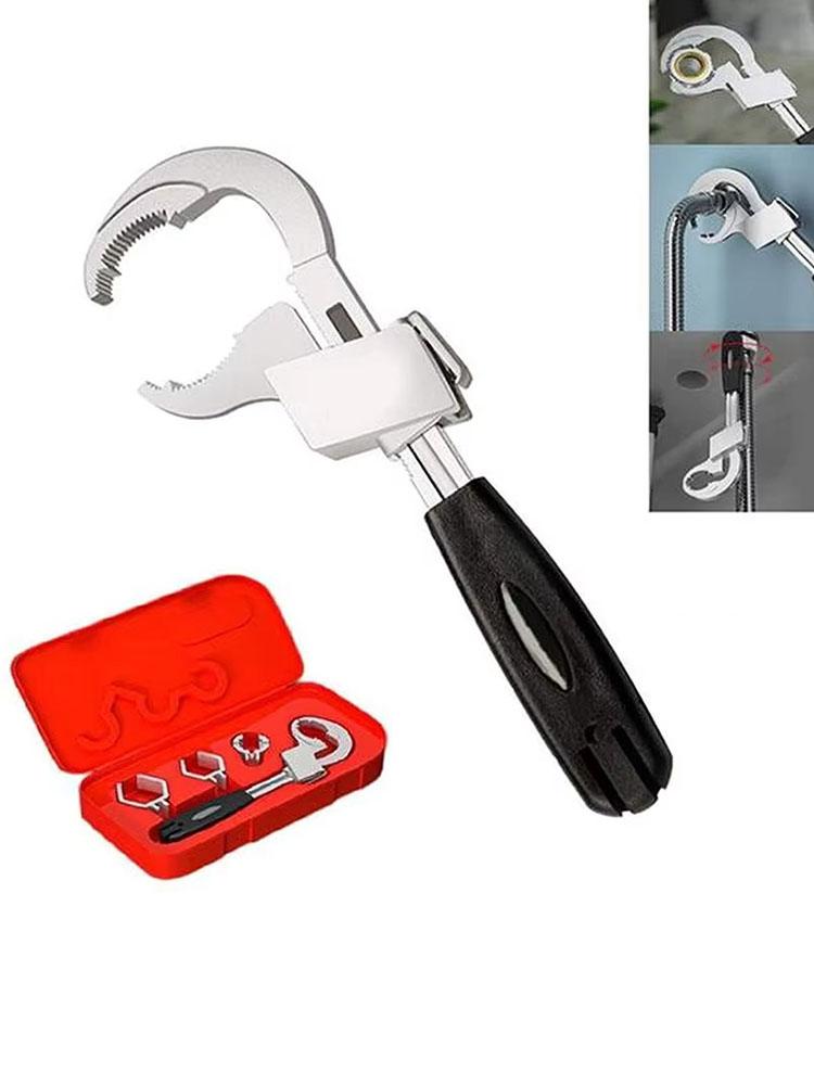 Universal Adjustable Sink bathroom Wrench multipurpose sink spanner home Plumbing bathroom Repair Hand installation Tool