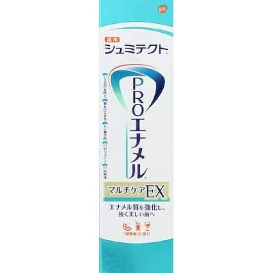 

Shumitect PRO Enamel Multicare EX [квазилекарственное средство] Зубная паста для чувствительных зубов, высокая концентрация фторида 1450ppm