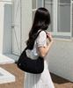 Goodtotes Small Croissant Crossbody Bag (Black)