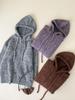 2025 High-End Korean Style Hooded Knitted Cardigan - Autumn/Winter Versatile Casual Sweater