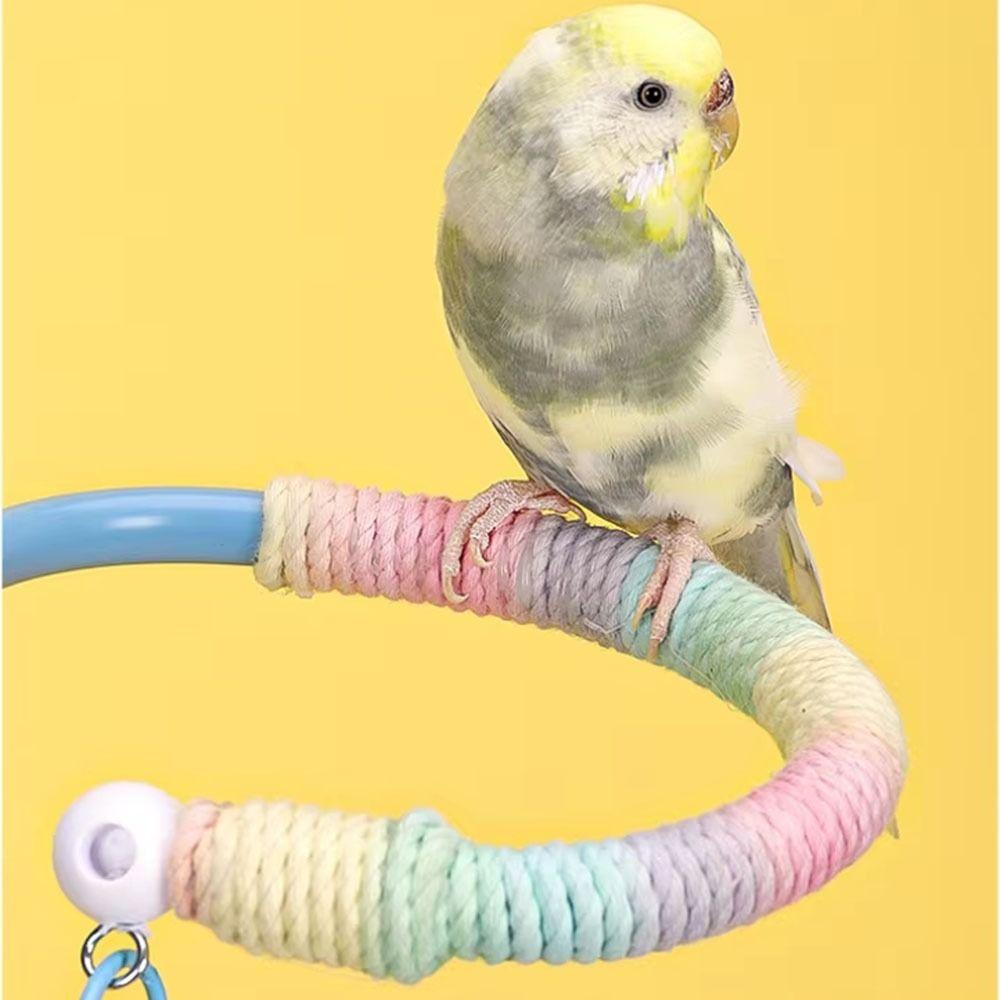 Stable Bird Training Perch Non-Slip Parrot Standing Pole Paw Grinding Sticks  Parakeet Cage