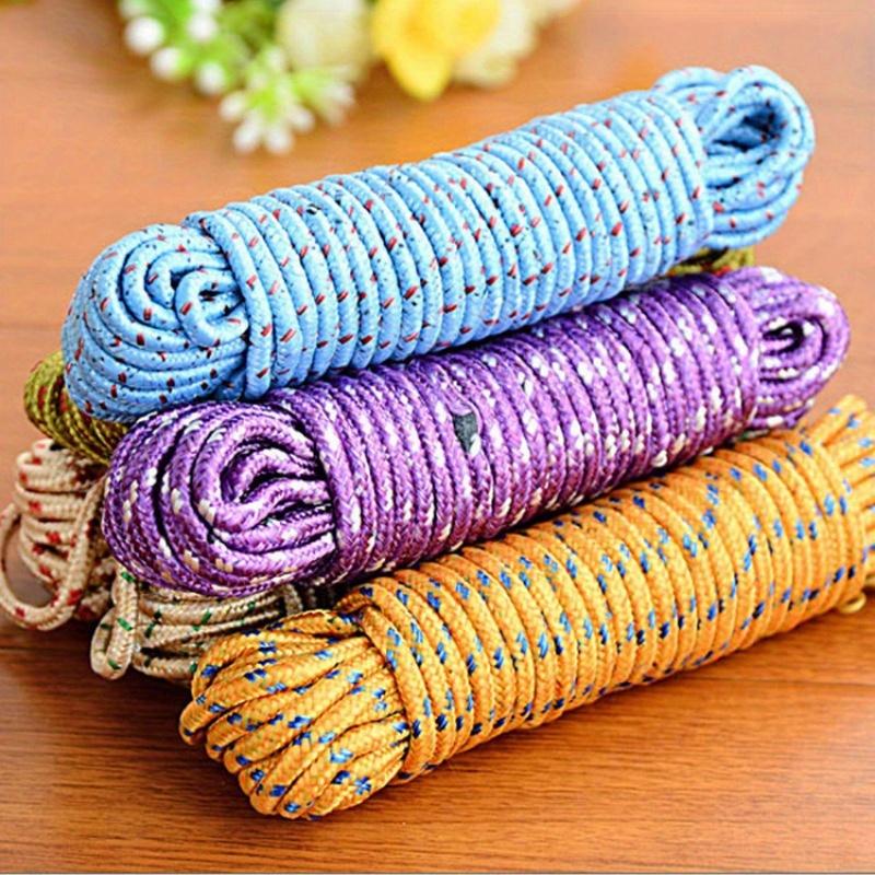 

Household Nylon Rope for Indoor and Outdoor Clothes Drying Quilt Rope for Shade Mesh Canopy Cloth for Rain Protection Fixed Rope