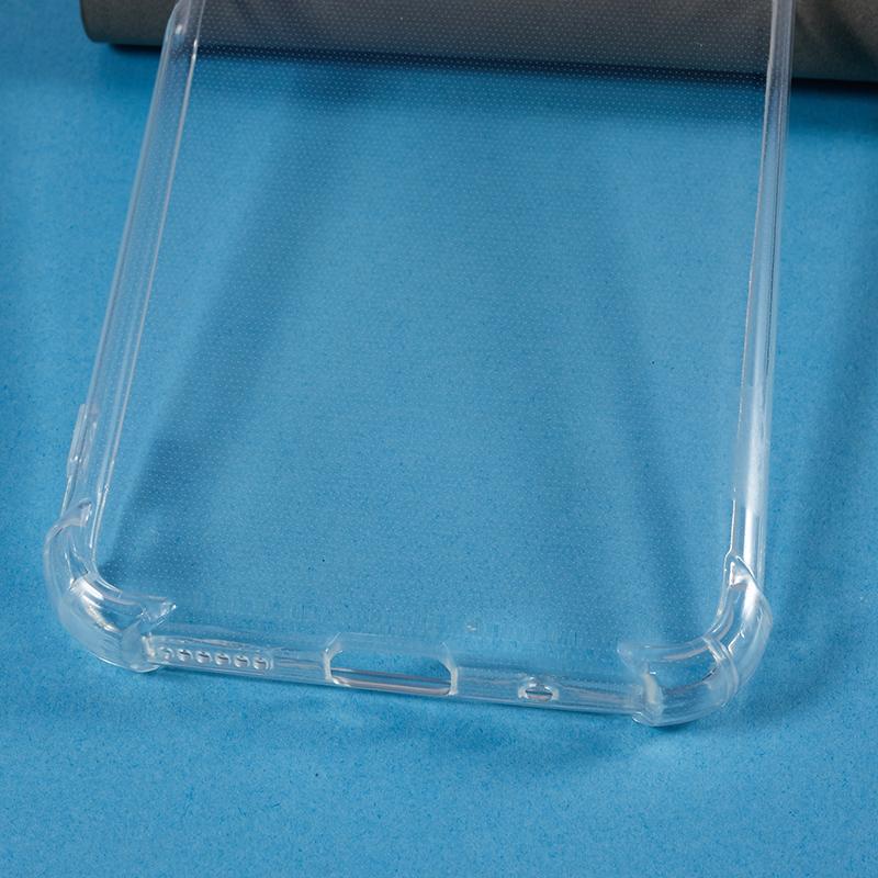 Transparent Back Cover for Xiaomi Poco M5 4G Reinforced Corners Anti-drop TPU Phone Case