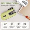 Mini Bag Sealer 2-In-1 Usb Rechargeable Vacuum Sealer & Cutter Handheld Heat Seal Tool For Food Storage Snacks Plastic Bags
