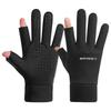Men's Full-Finger Non-Slip Touchscreen Waterproof Cycling Gloves for Autumn and Winter