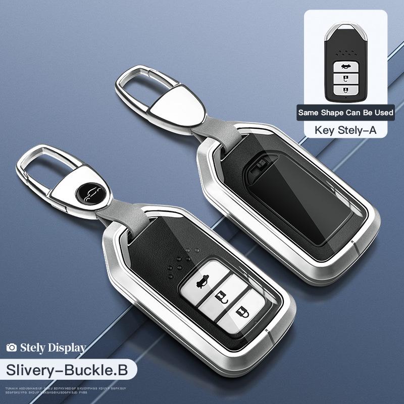 Universal Honda Civic Key Cover for Accord, XRV, Guandao, Haoying, and Xingge - Stylish Car Key Bag with Buckle