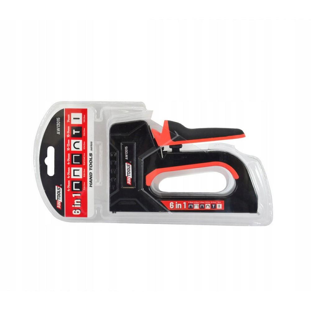 AW Tools 6-In-1 Heavy Duty Staple Gun