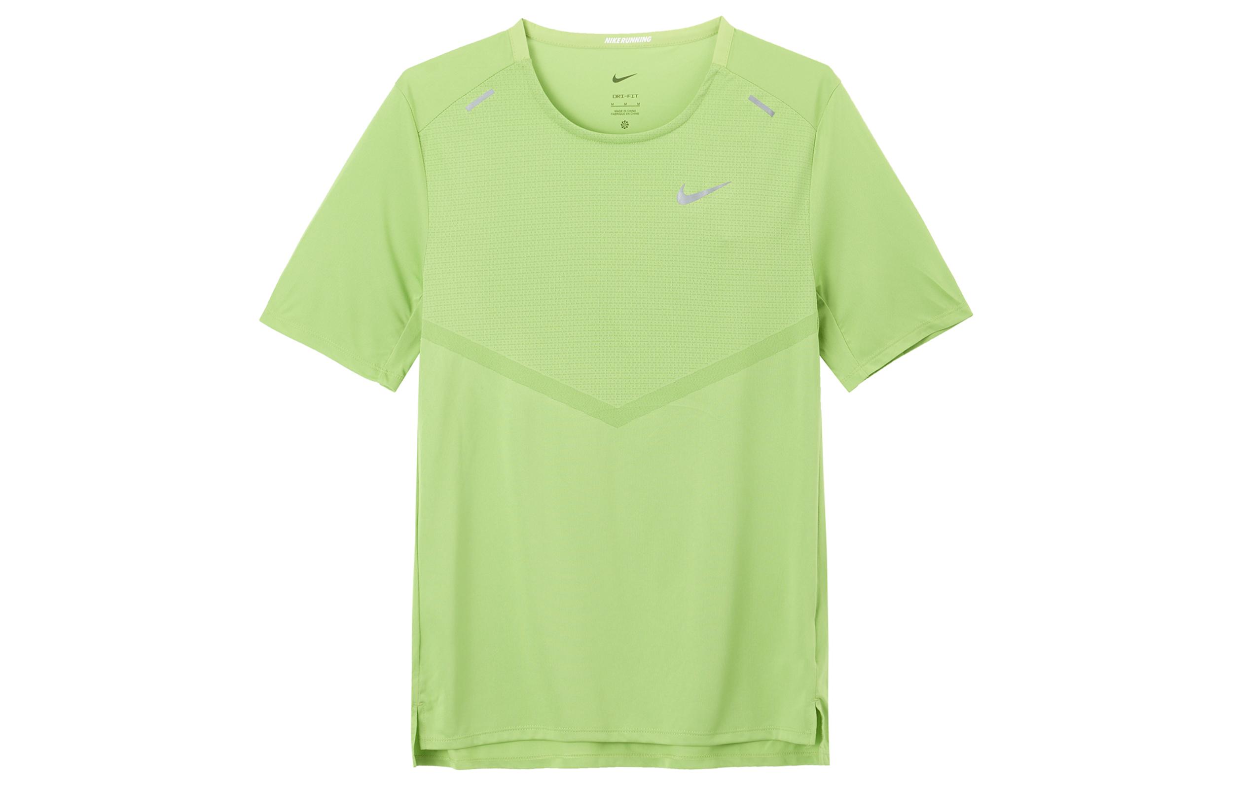 Nike Set-in Sleeve T-Shirt Men s Green CZ9185-332 S
