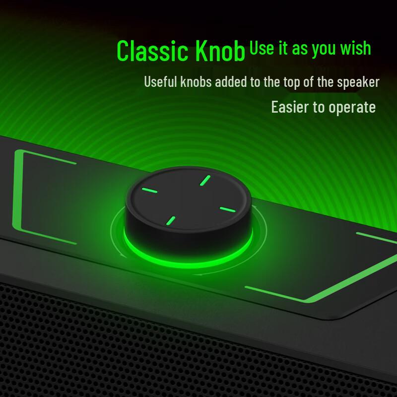 Newman NEWMIN V1 Wired Gaming Computer Speaker CN Plug (adapter Included)