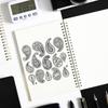 Flower Silicone Stamps Clear Scrapbooking Decorative Stampers for Scrapbooking Journals DIY Album Gift Wrap