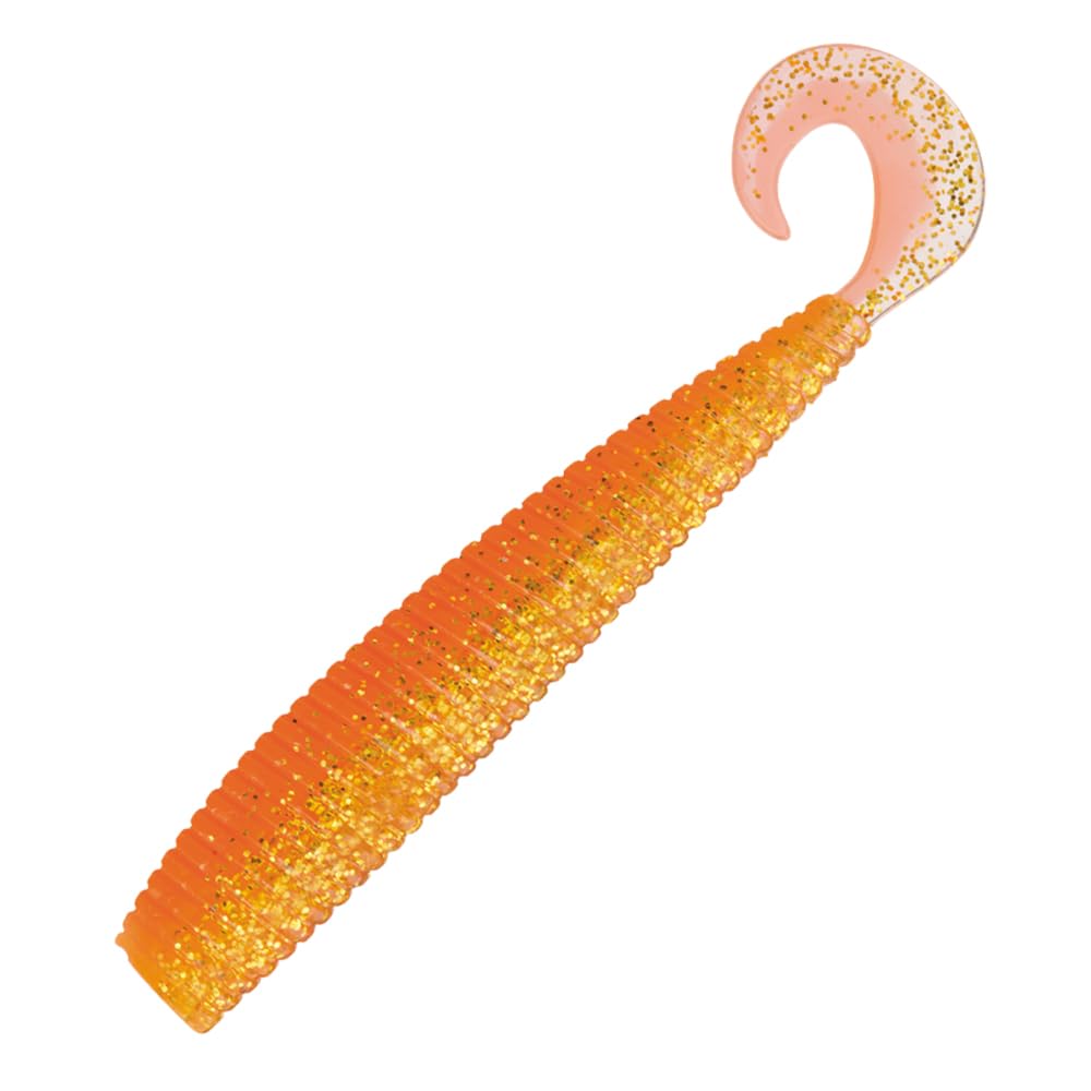 Valleyhill Bay Drive Dirt Curly Orange Gold 4-inch #3
