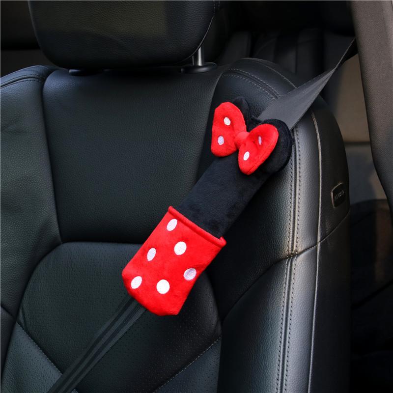 New Creative Cartoon Car Seat Belt Shoulder Guards Cute Cartoon Children's and Women's Seat Belt Shoulder