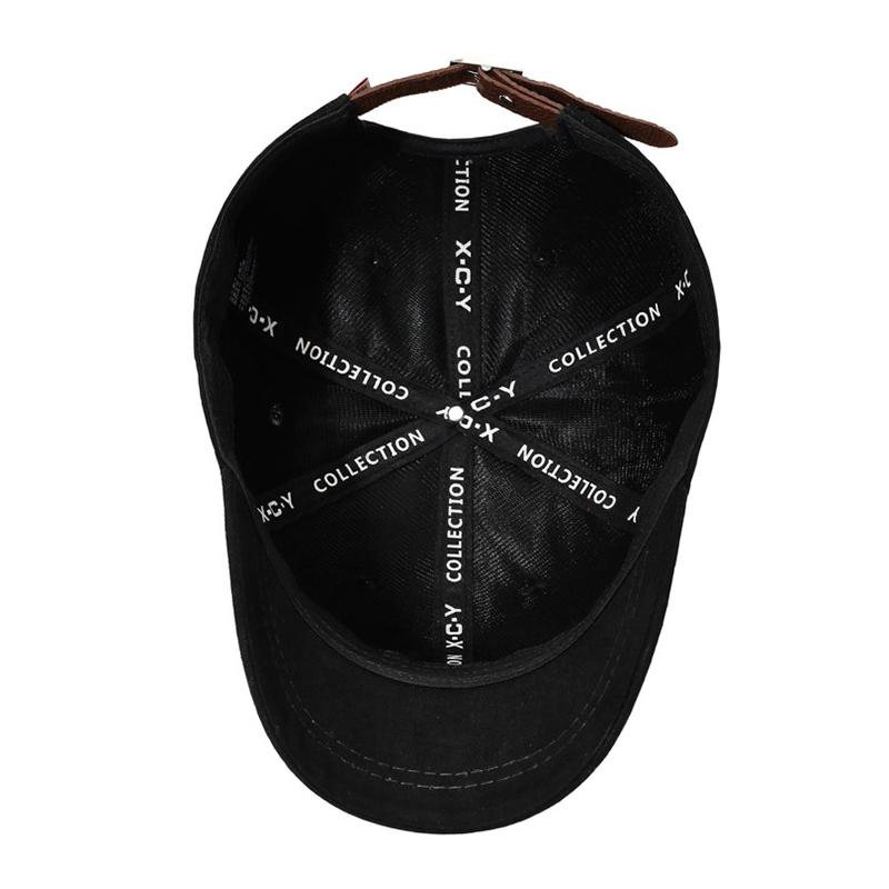 Short-Brim Baseball Cap Men's Retro Cap Spring Autumn Sun Hat