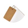 Portable English Word Cards: Hard Cardstock Pocket Ring-Bound Notebook.