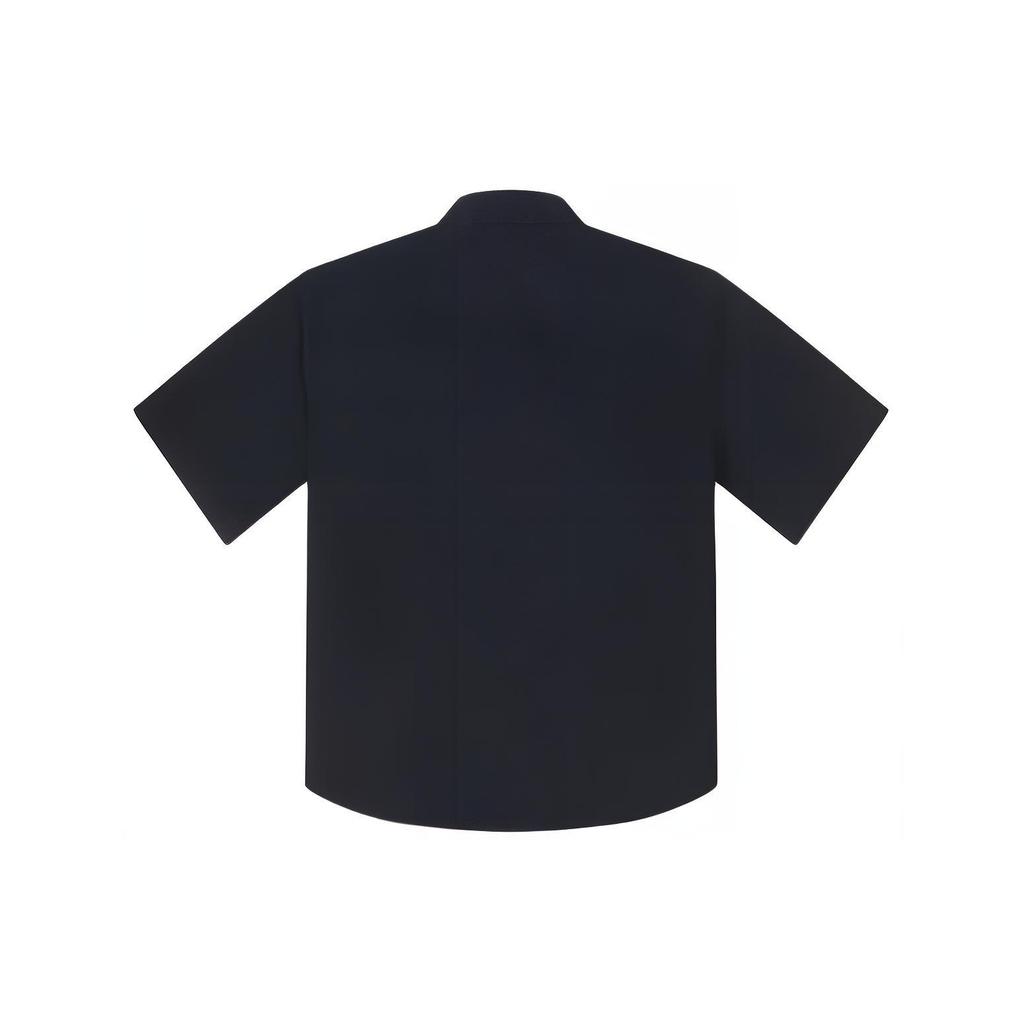Converse Wordmark Utility Shirt Asia Sizing 'Black' Men's 10026433-A01