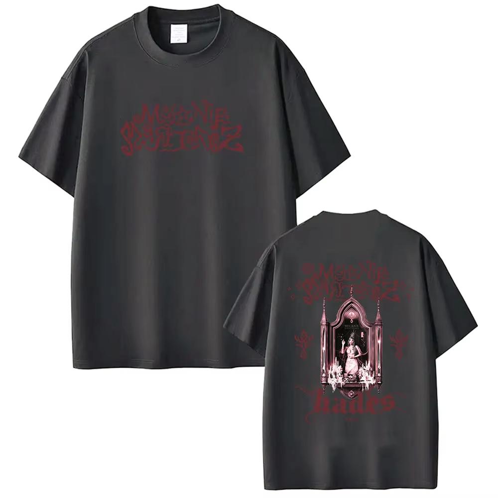 

2026 Album Heads Melanie Martinez Fans Graphic T Shirts Unisex Women Retro Aesthetic Fashion Cotton Short Sleeve Tops Streetwear 4XL