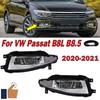Car Accessories Front Bumper Fog Light Signal Lamp For Volkswagen VW Passat B8L B8.5 2020 2026 Daytime Running Light Assembly