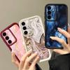Colorful Marble Print Case For Samsung A57 A37 A27 A17 S26 Ultra S25 FE A56 A36 A26 A16 A55 A35 A25 A15 A54 5G S21 S22 S23 S24 Plus Shockproof Cover
