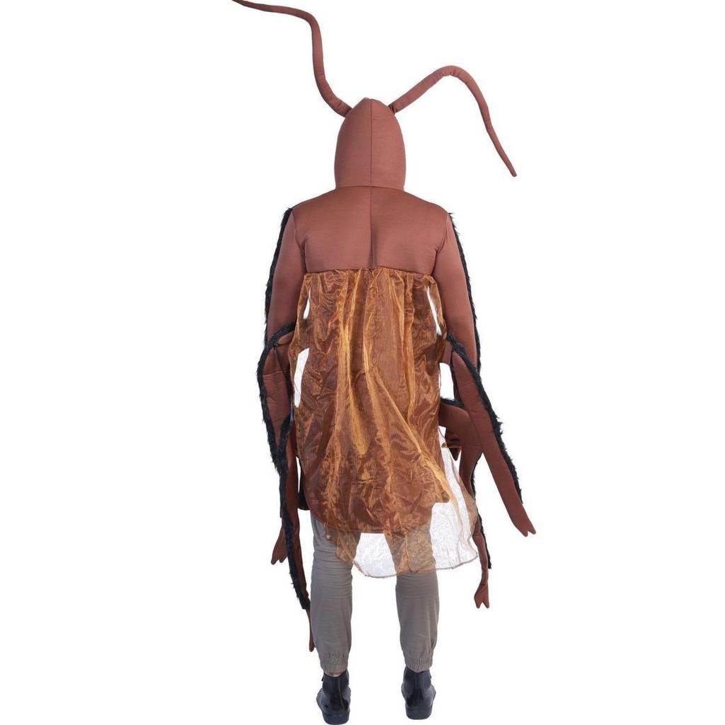 Cockroach Costume: Quirky Halloween Cosplay Doll Outfit for Viral Street Style.