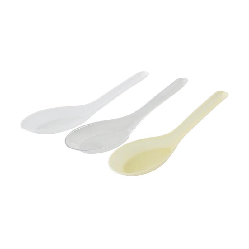 Transparent Disposable Plastic Spoons