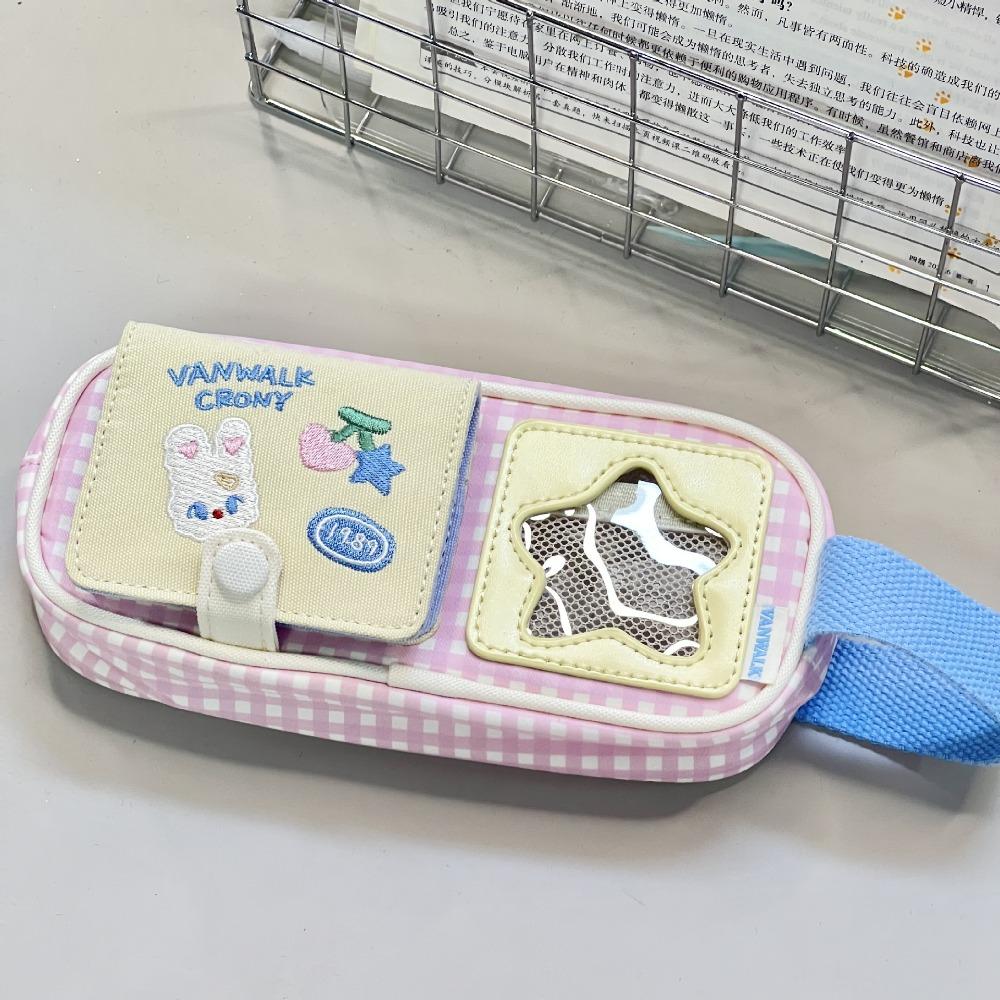 Large Capacity Pencil Case Star Picnic Series Stationery Bag Stationery Organizer  School Office