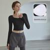 OEING Women's Long Sleeve Yoga Top