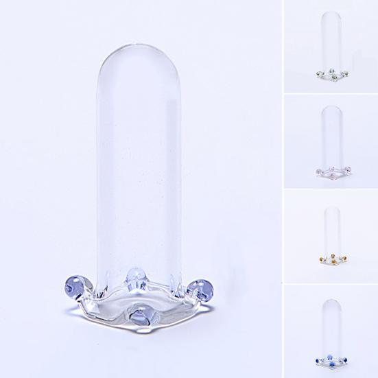 Straw Cap Transparent Glass Straw Toppers Adjustable Decorative Straw Lid for Glass And Stainless Steel Straws Reusable Dustproof Straw
